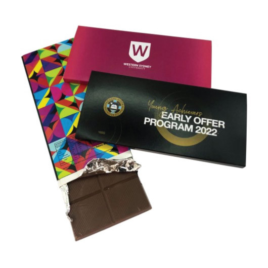 Australian 100G Chocolate Bars Logo Branded